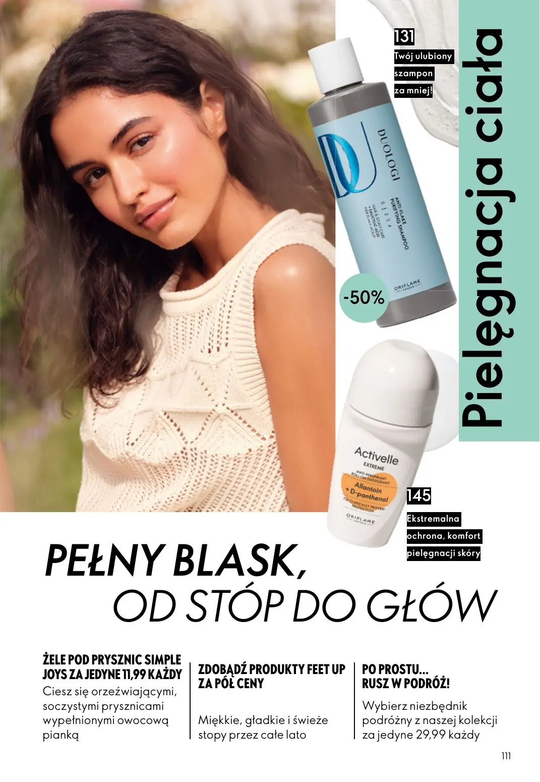 gazetka promocyjna ORIFLAME Wystarczy dodać mgiełkę! - Strona 111