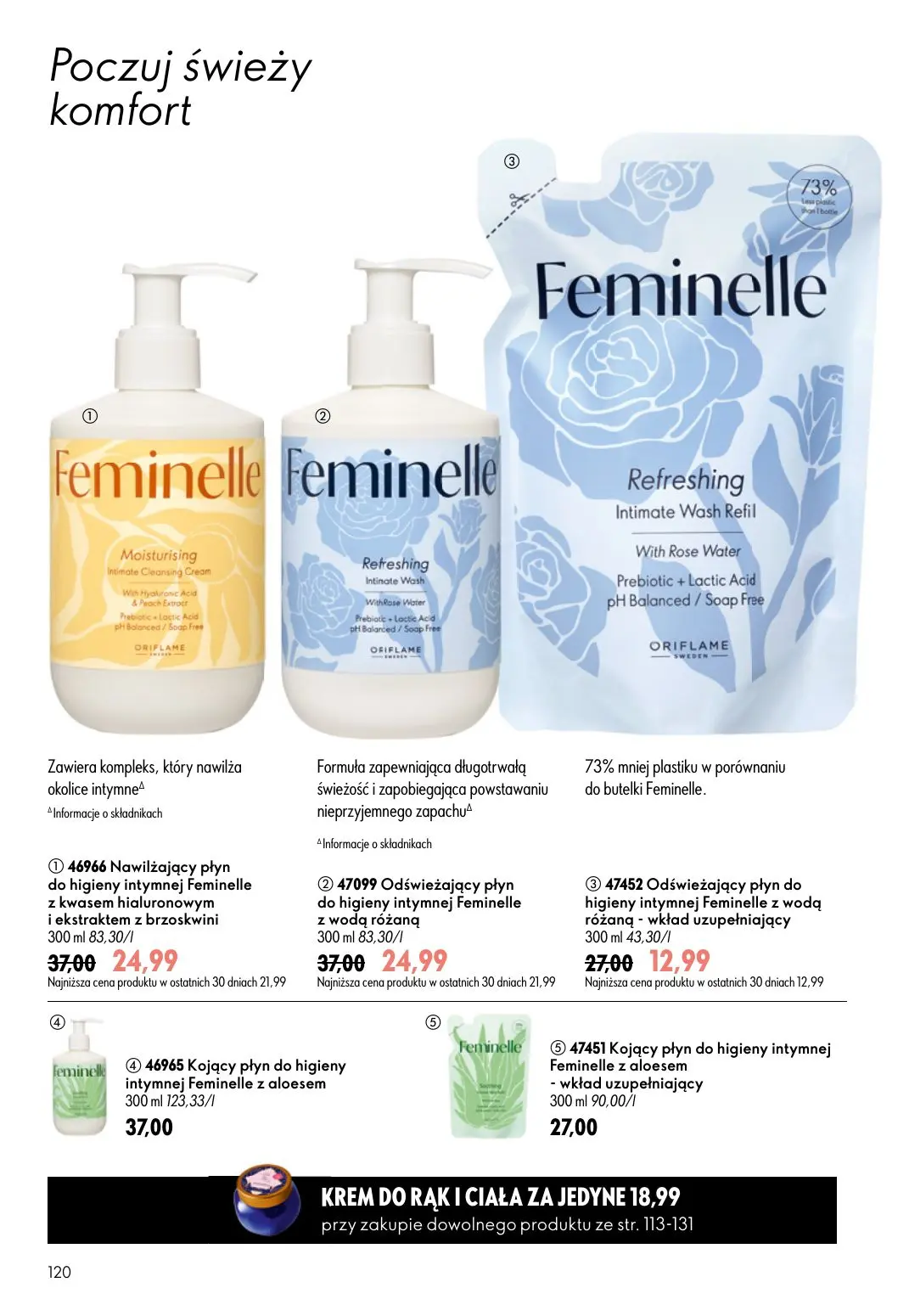gazetka promocyjna ORIFLAME Wystarczy dodać mgiełkę! - Strona 120
