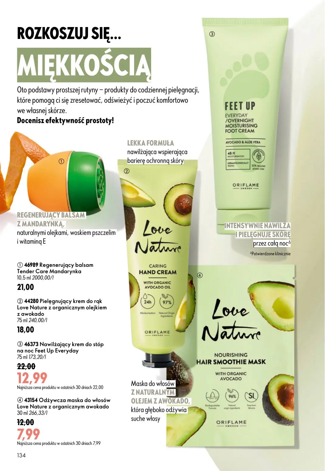 gazetka promocyjna ORIFLAME Wystarczy dodać mgiełkę! - Strona 134