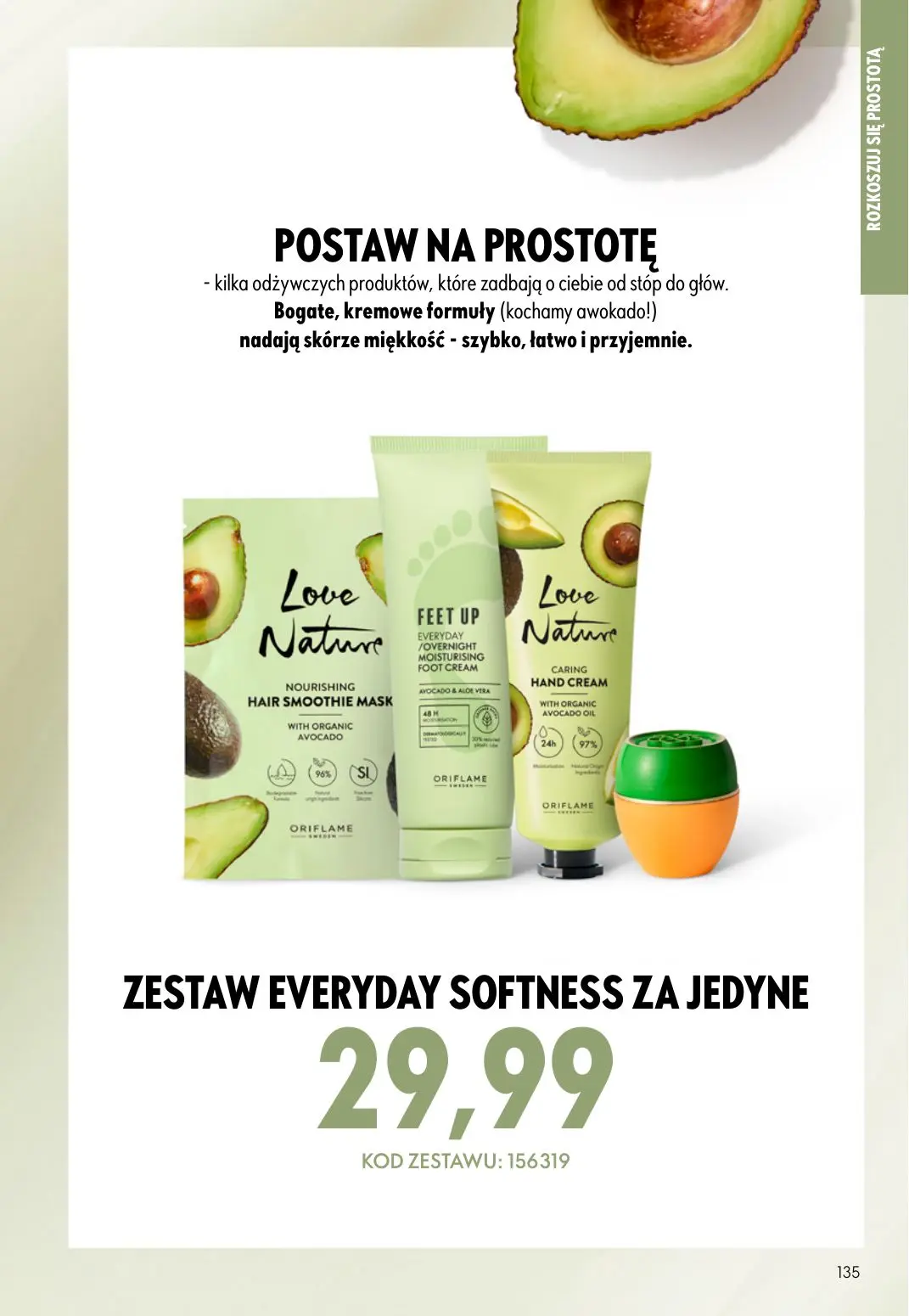 gazetka promocyjna ORIFLAME Wystarczy dodać mgiełkę! - Strona 135
