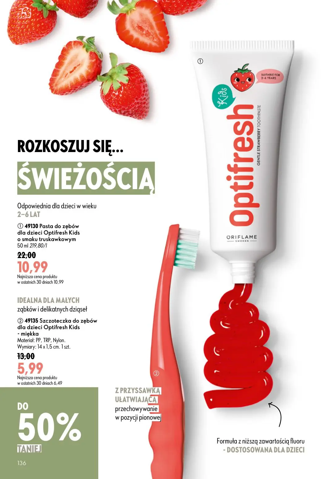 gazetka promocyjna ORIFLAME Wystarczy dodać mgiełkę! - Strona 136