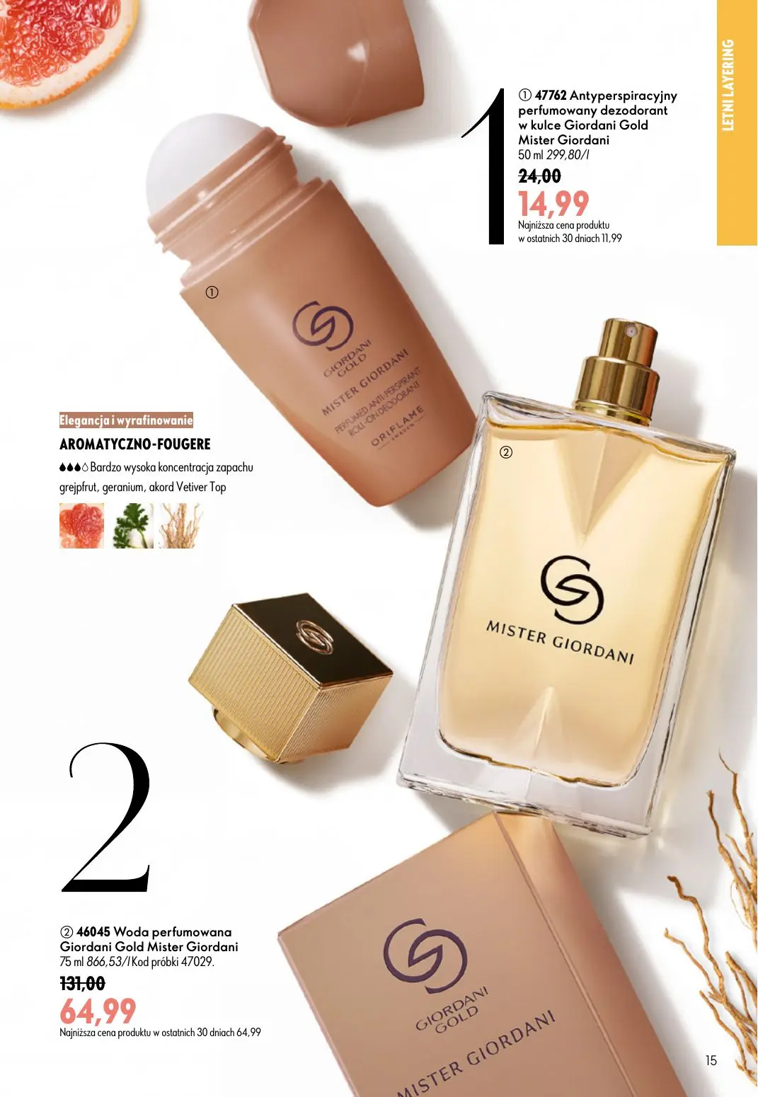 gazetka promocyjna ORIFLAME Wystarczy dodać mgiełkę! - Strona 15