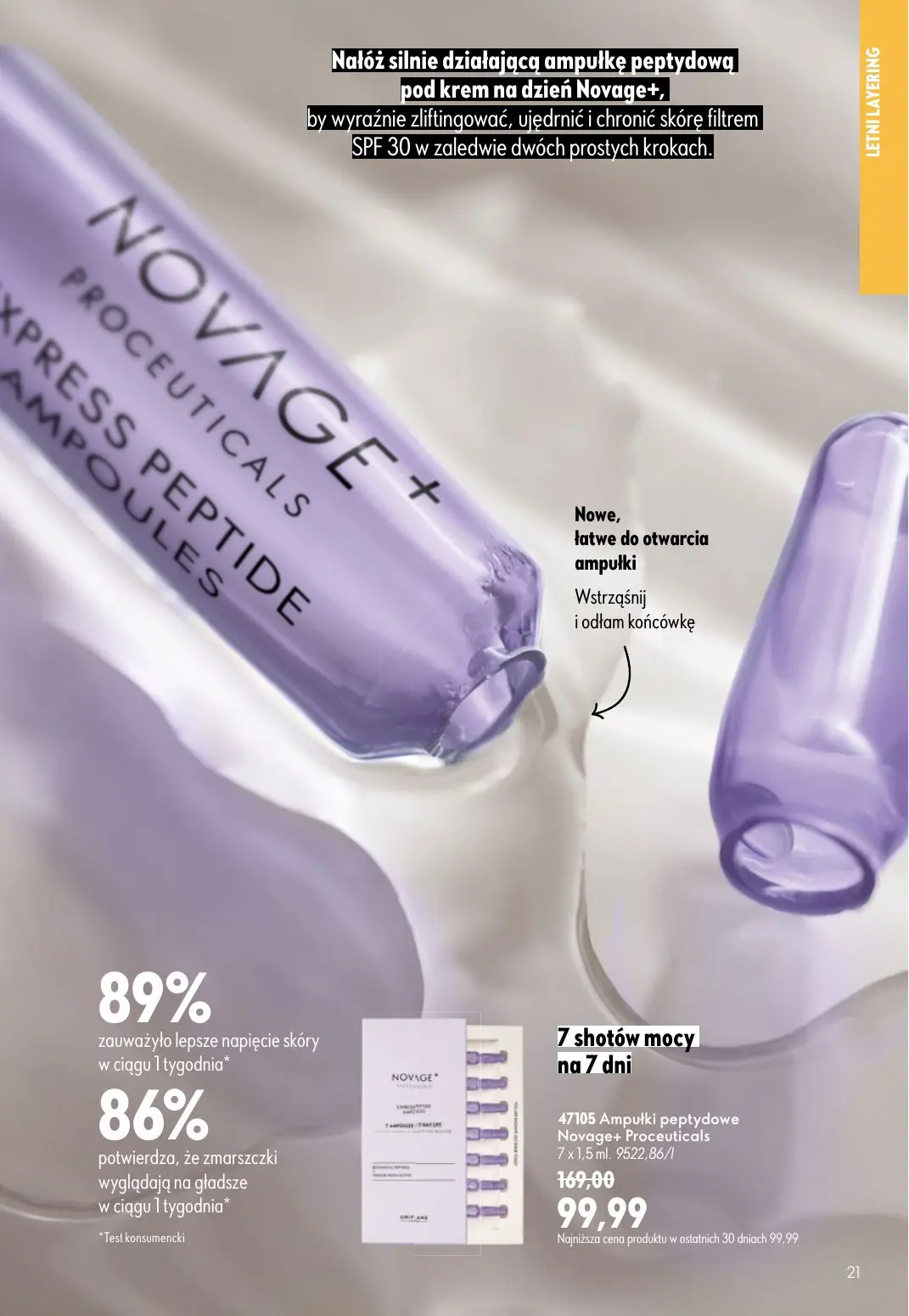 gazetka promocyjna ORIFLAME Wystarczy dodać mgiełkę! - Strona 21