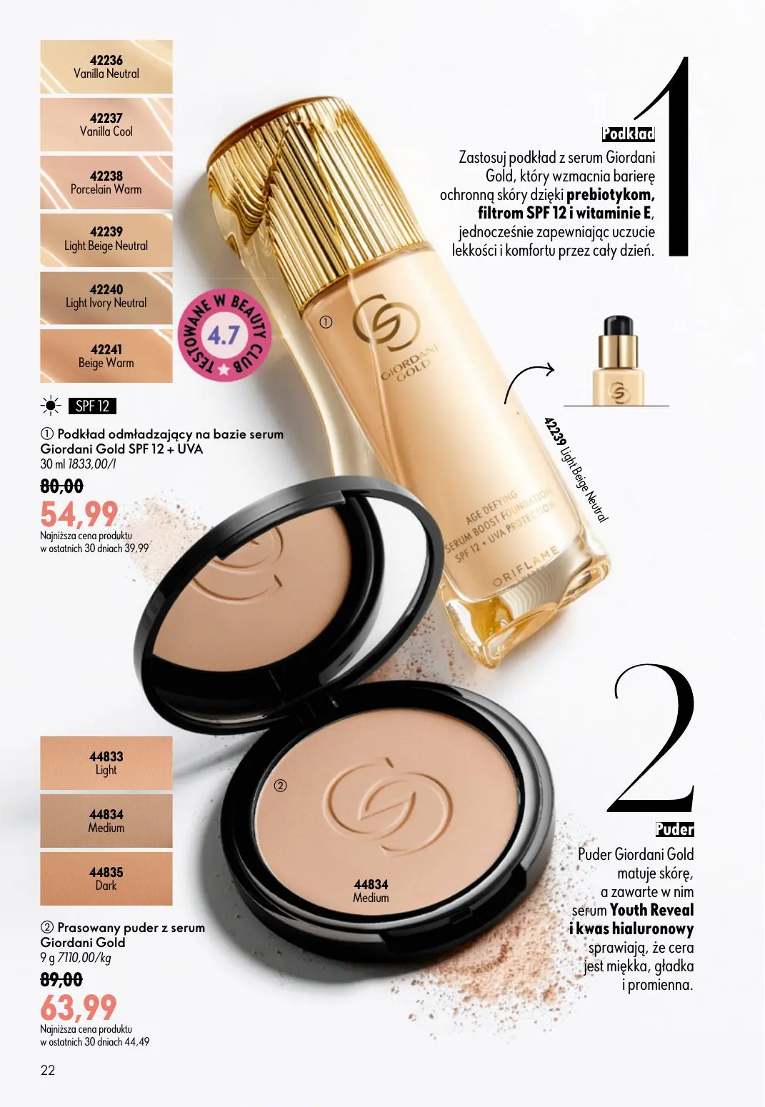 gazetka promocyjna ORIFLAME Wystarczy dodać mgiełkę! - Strona 22