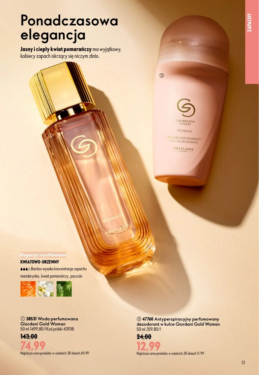 gazetka promocyjna ORIFLAME Wystarczy dodać mgiełkę! - Strona 31