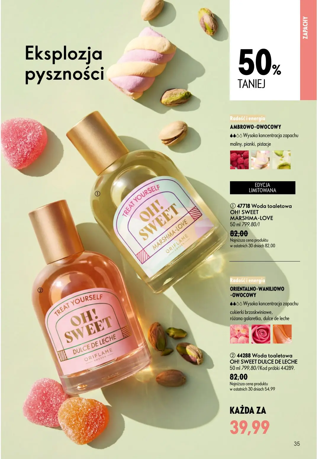 gazetka promocyjna ORIFLAME Wystarczy dodać mgiełkę! - Strona 35