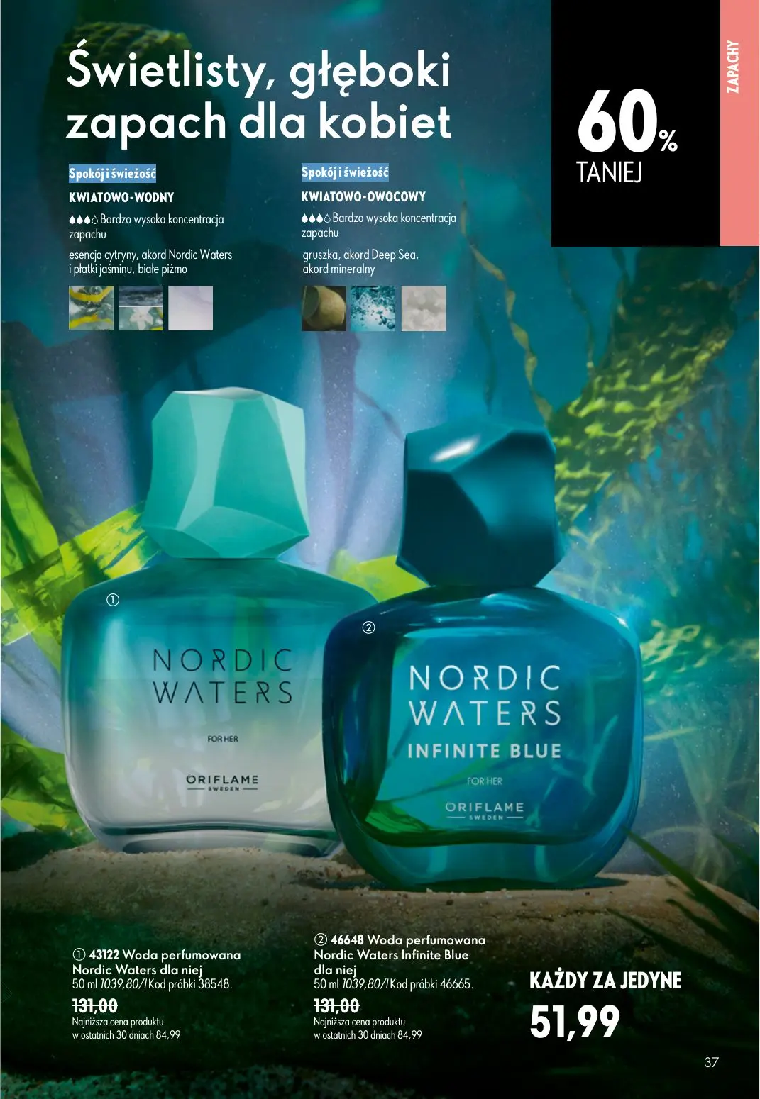 gazetka promocyjna ORIFLAME Wystarczy dodać mgiełkę! - Strona 37