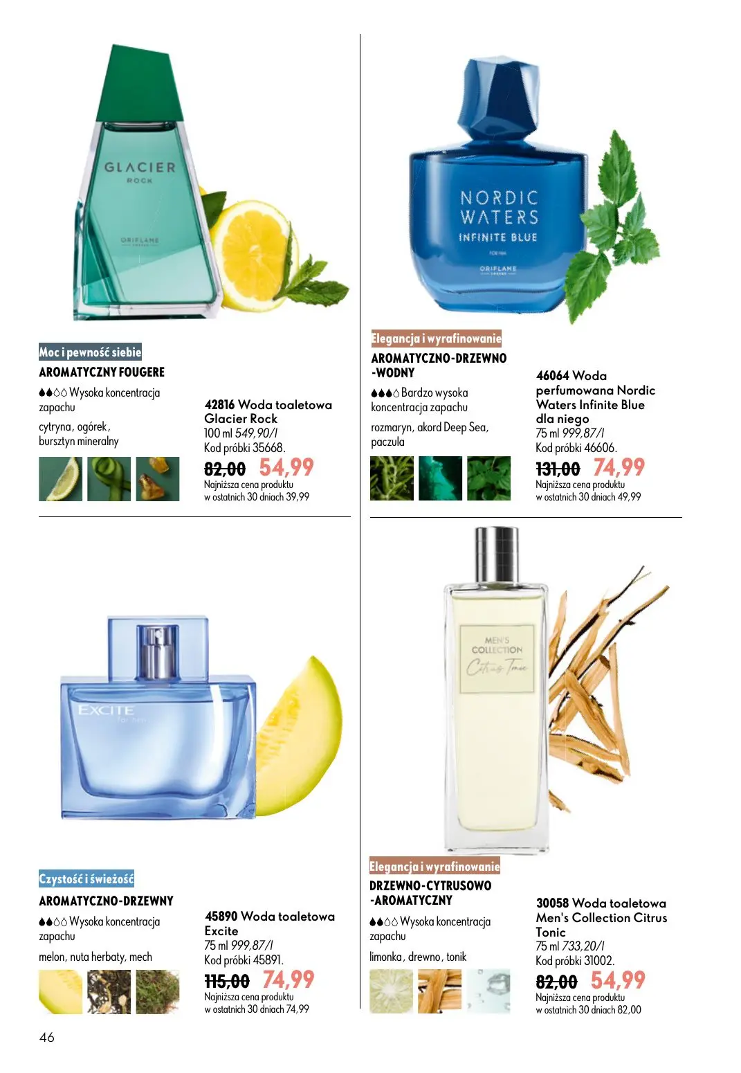 gazetka promocyjna ORIFLAME Wystarczy dodać mgiełkę! - Strona 46
