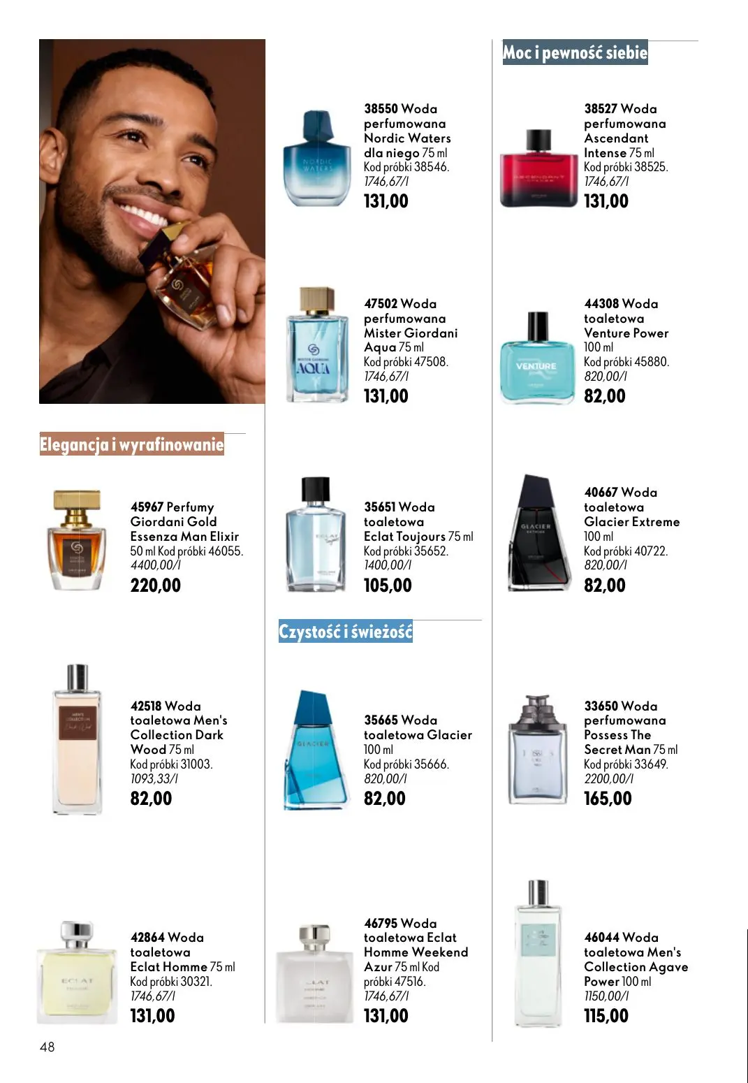 gazetka promocyjna ORIFLAME Wystarczy dodać mgiełkę! - Strona 48