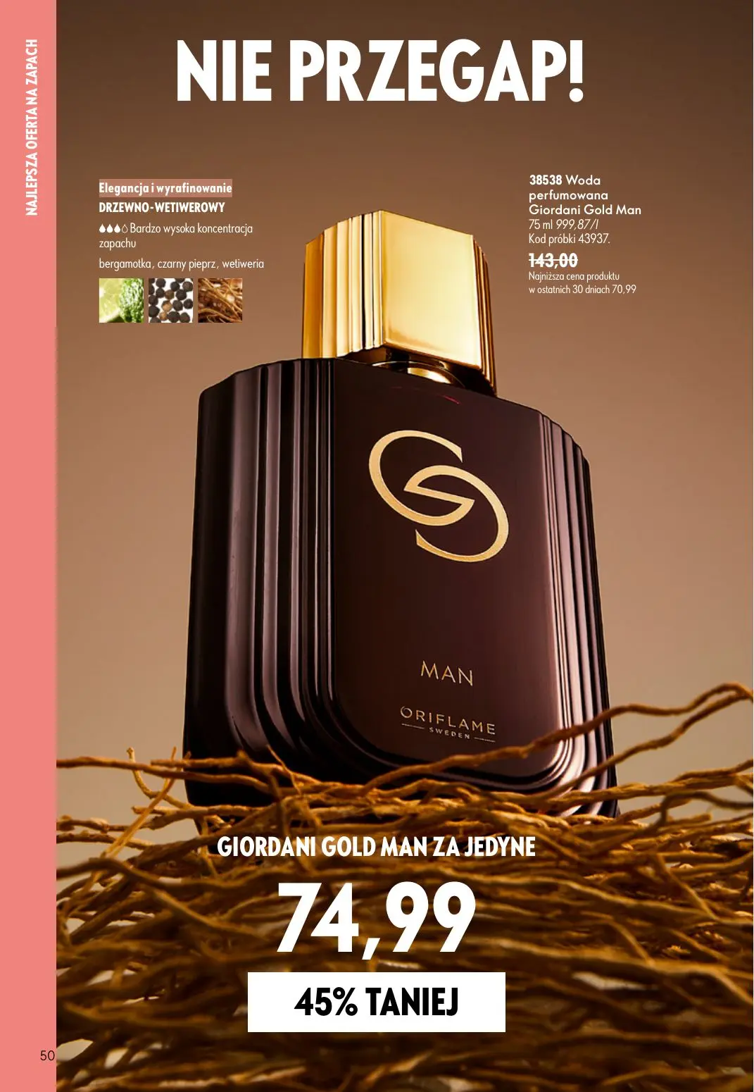 gazetka promocyjna ORIFLAME Wystarczy dodać mgiełkę! - Strona 50