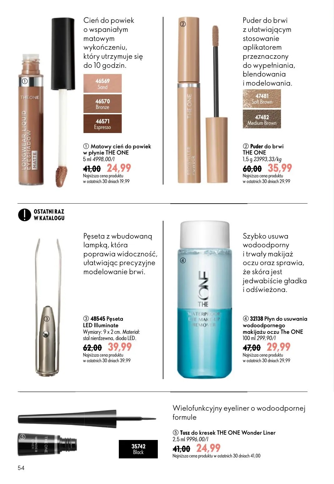 gazetka promocyjna ORIFLAME Wystarczy dodać mgiełkę! - Strona 54