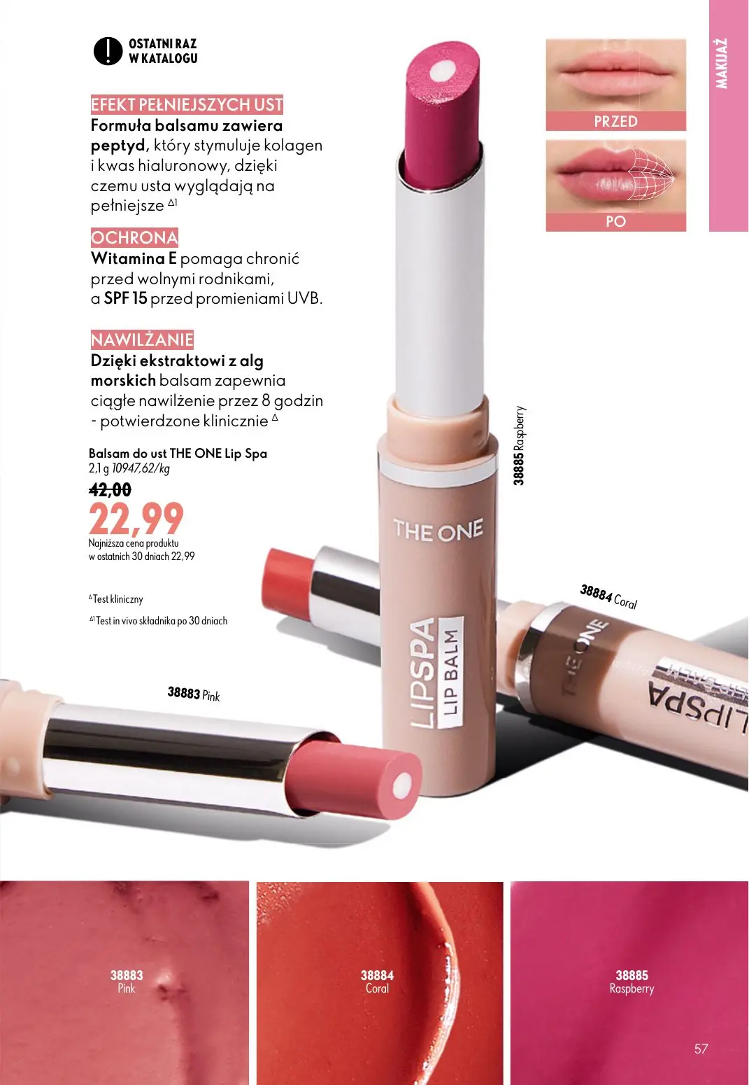 gazetka promocyjna ORIFLAME Wystarczy dodać mgiełkę! - Strona 57