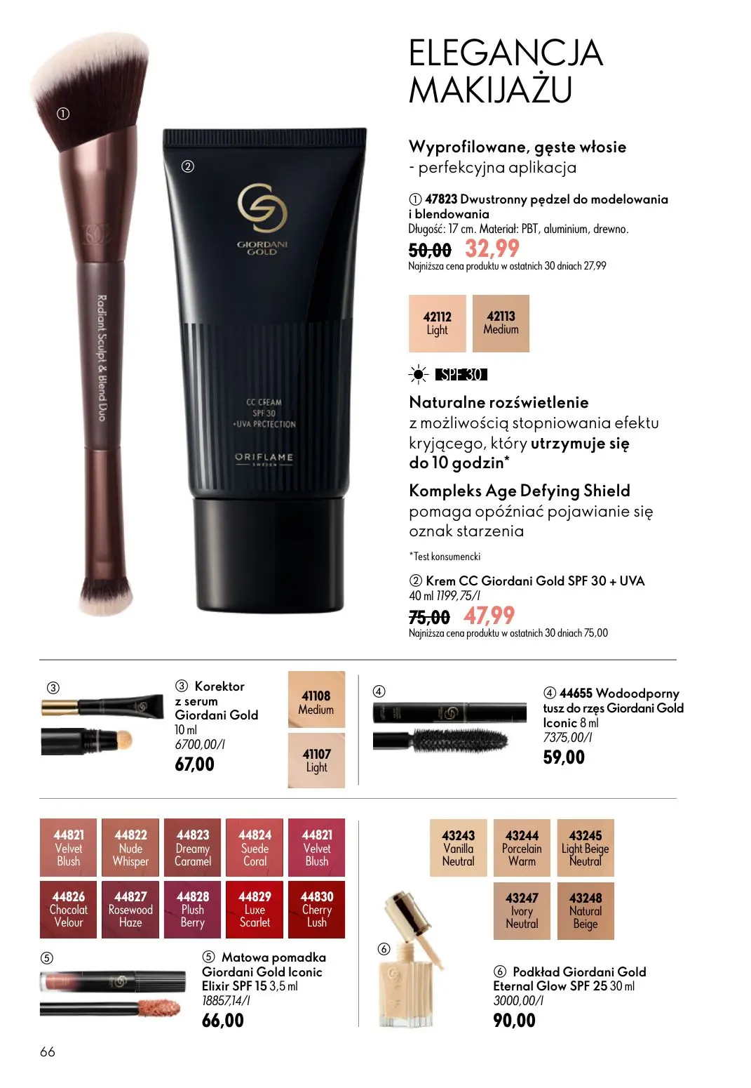 gazetka promocyjna ORIFLAME Wystarczy dodać mgiełkę! - Strona 66