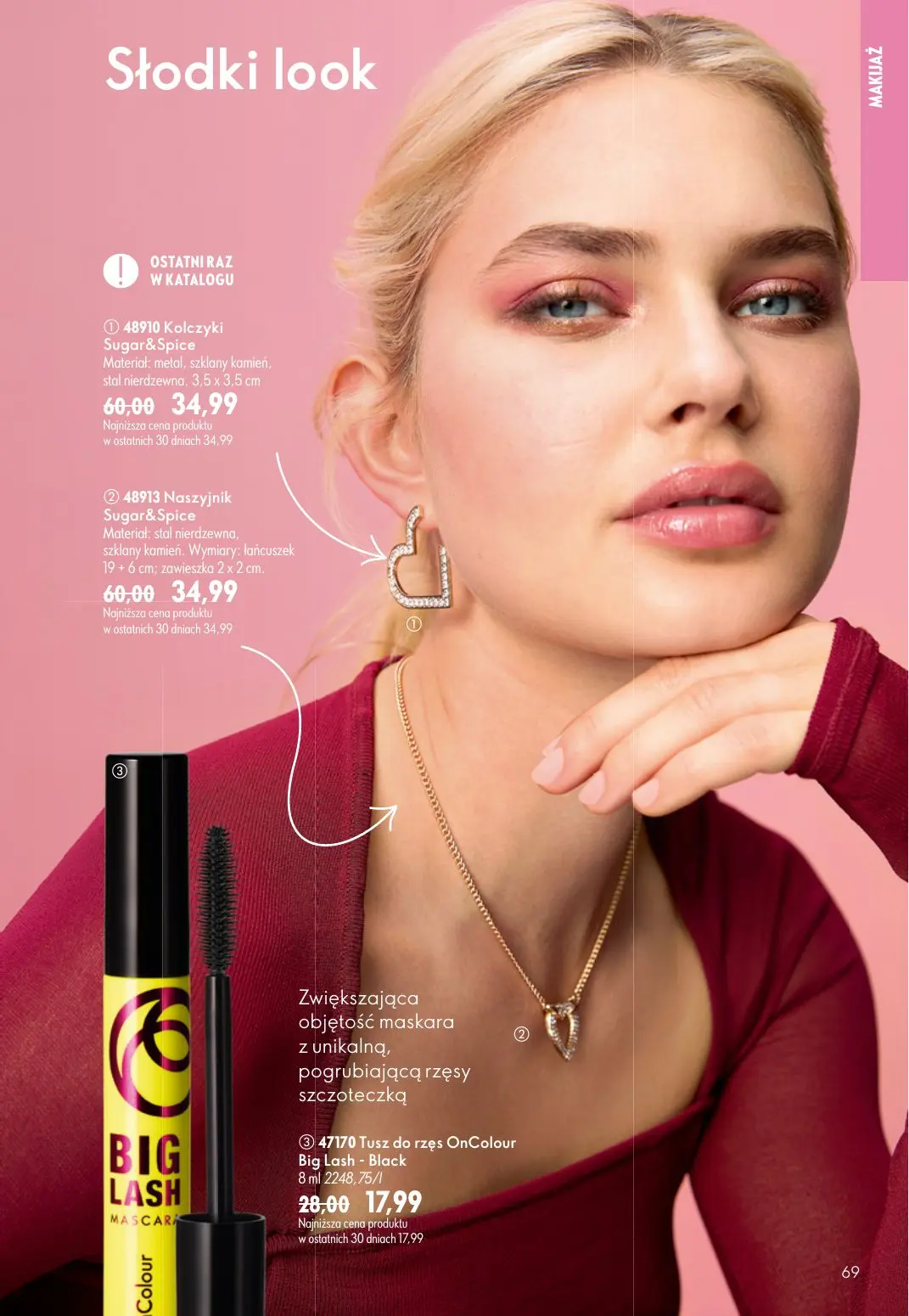 gazetka promocyjna ORIFLAME Wystarczy dodać mgiełkę! - Strona 69