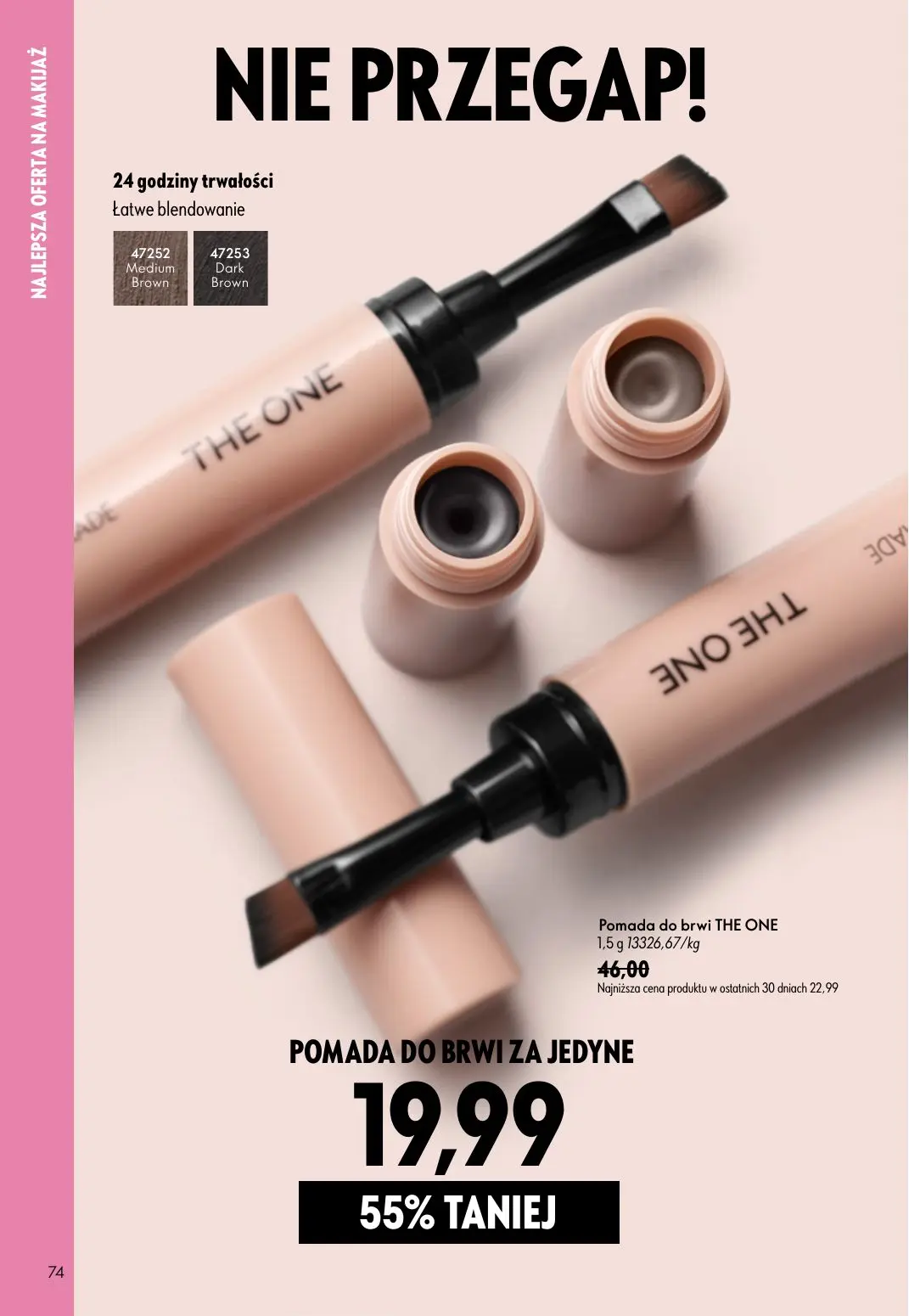 gazetka promocyjna ORIFLAME Wystarczy dodać mgiełkę! - Strona 74
