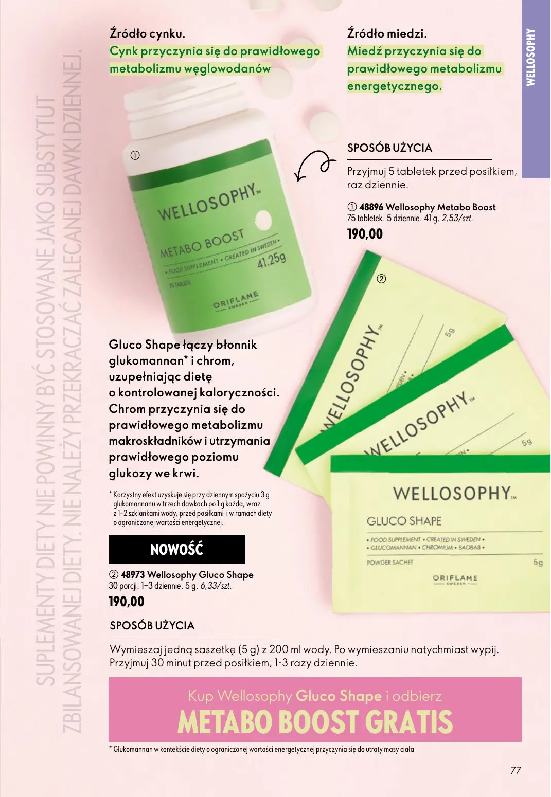 gazetka promocyjna ORIFLAME Wystarczy dodać mgiełkę! - Strona 77
