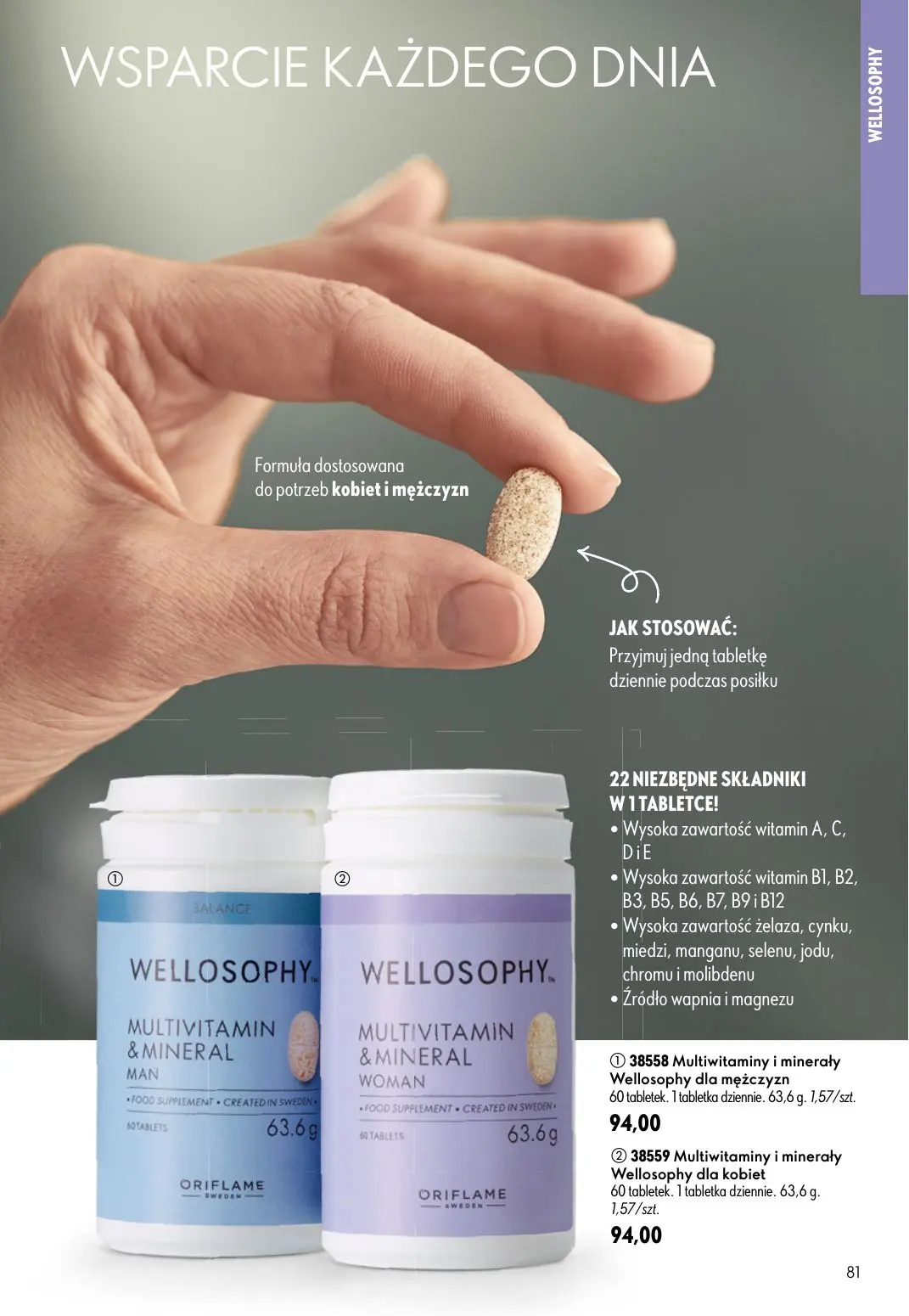 gazetka promocyjna ORIFLAME Wystarczy dodać mgiełkę! - Strona 81