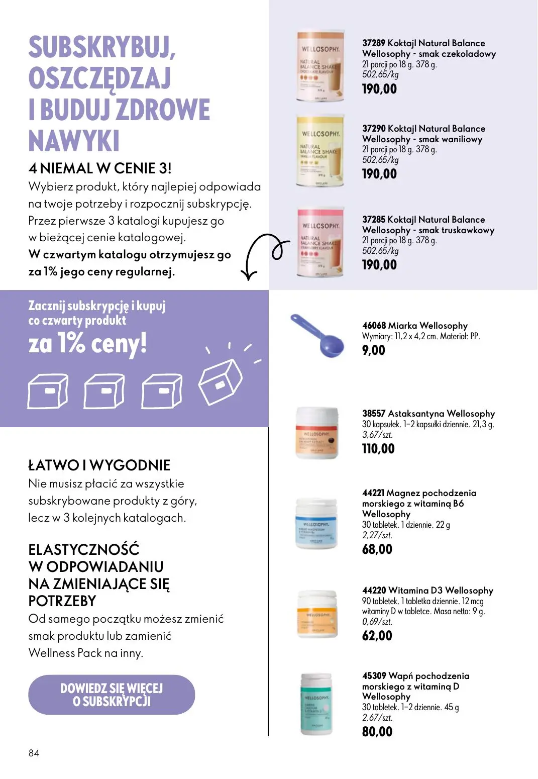 gazetka promocyjna ORIFLAME Wystarczy dodać mgiełkę! - Strona 84