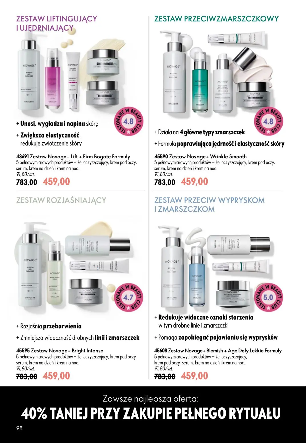 gazetka promocyjna ORIFLAME Wystarczy dodać mgiełkę! - Strona 98