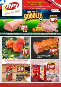 Gazetka promocyjna API MARKET, ważna od 2026-07-01 do 2026-07-07.