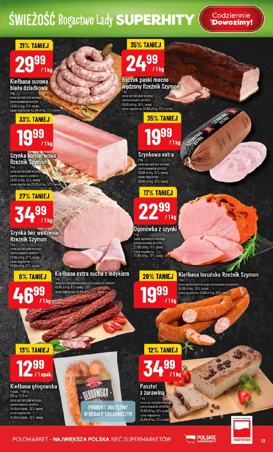 gazetka promocyjna POLOmarket Do POLO po... podróż do pełna! - Strona 13