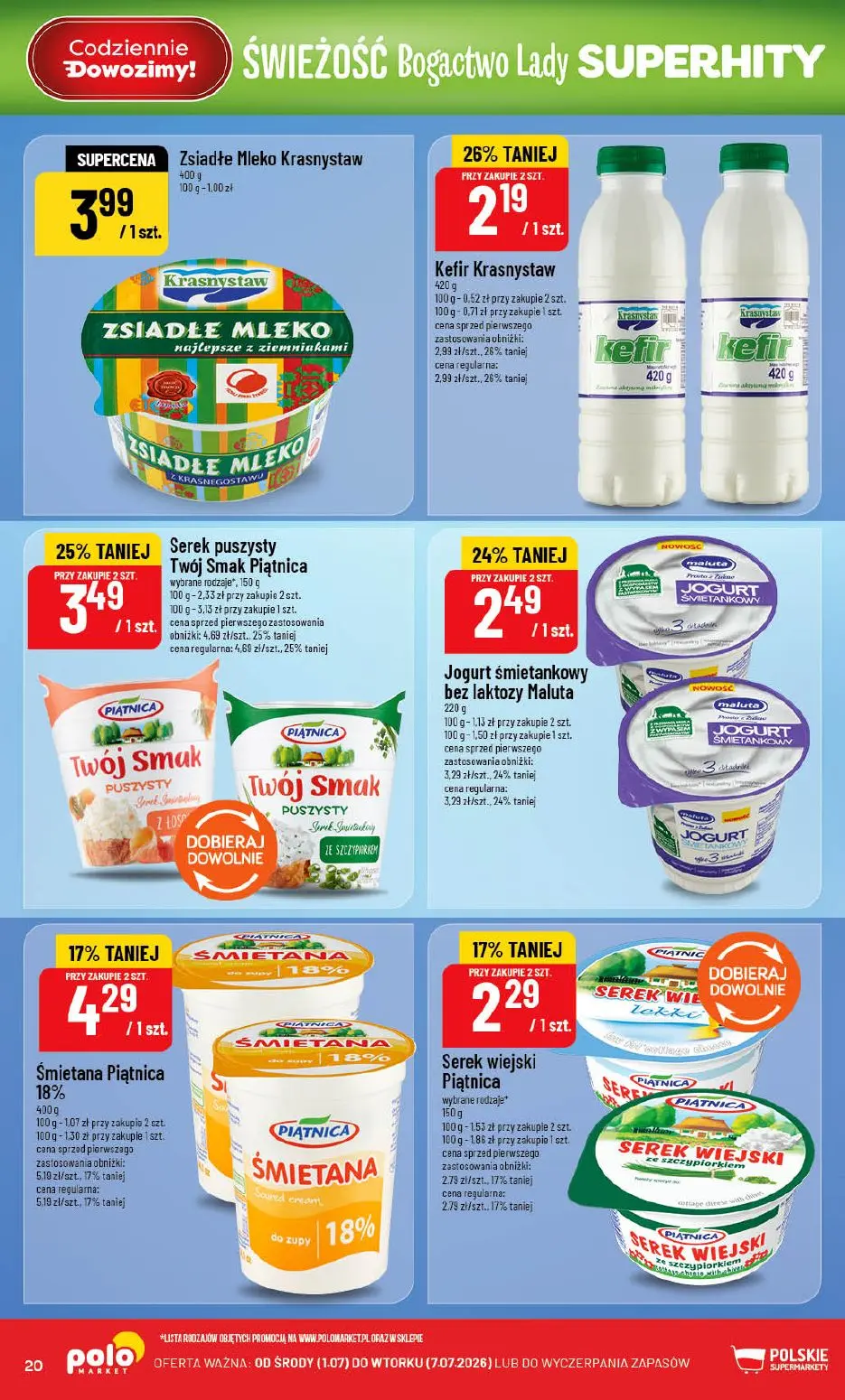 gazetka promocyjna POLOmarket Do POLO po... podróż do pełna! - Strona 20