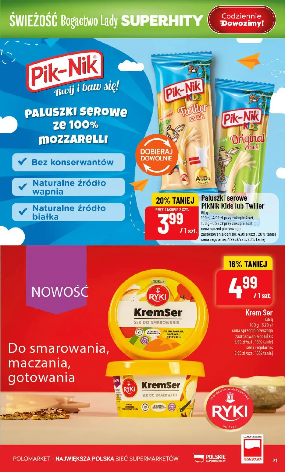 gazetka promocyjna POLOmarket Do POLO po... podróż do pełna! - Strona 21