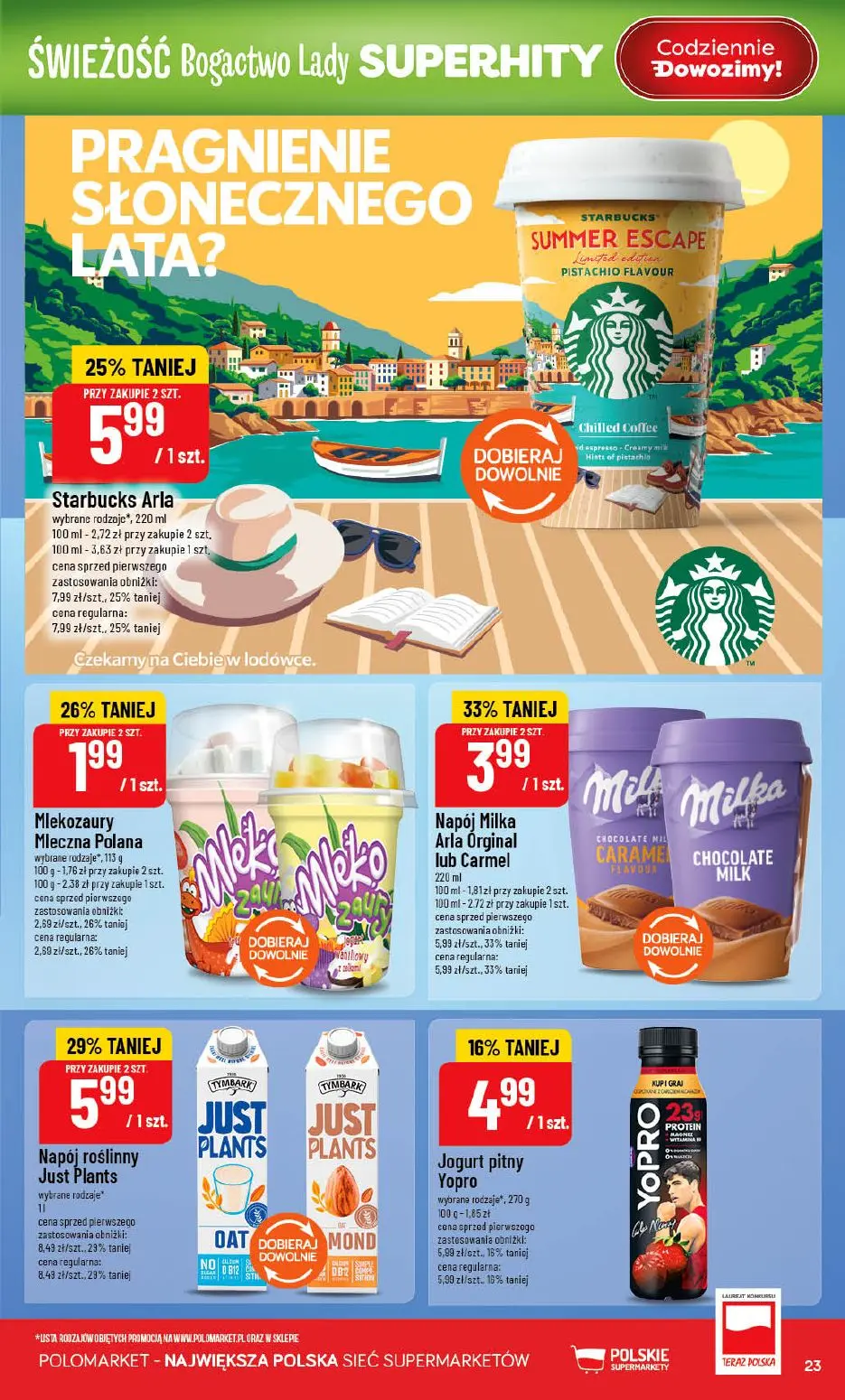 gazetka promocyjna POLOmarket Do POLO po... podróż do pełna! - Strona 23