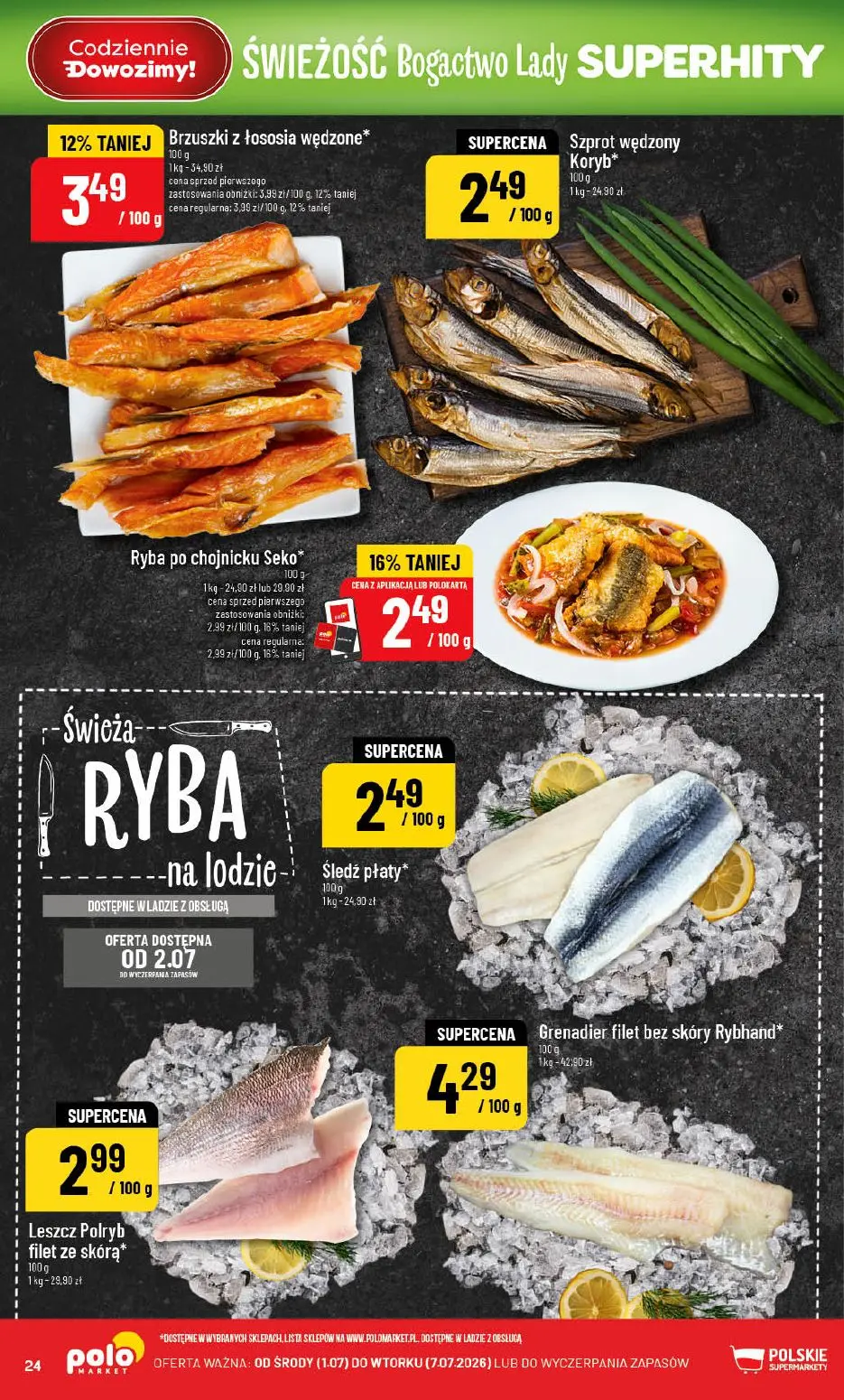 gazetka promocyjna POLOmarket Do POLO po... podróż do pełna! - Strona 24