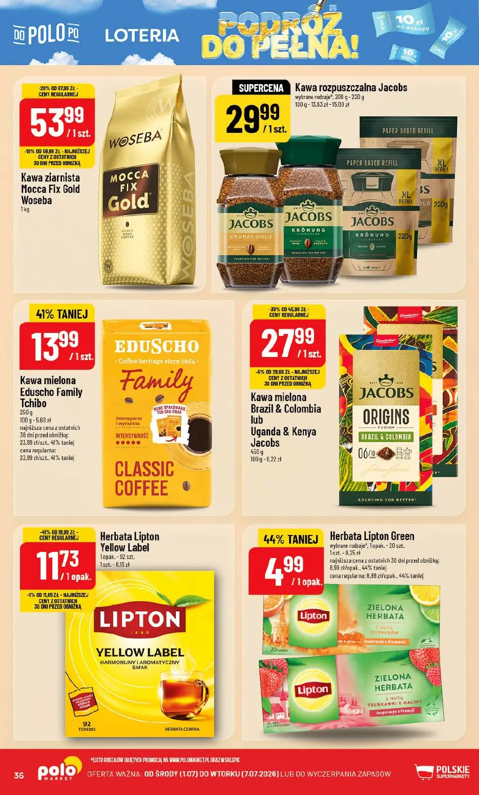 gazetka promocyjna POLOmarket Do POLO po... podróż do pełna! - Strona 36