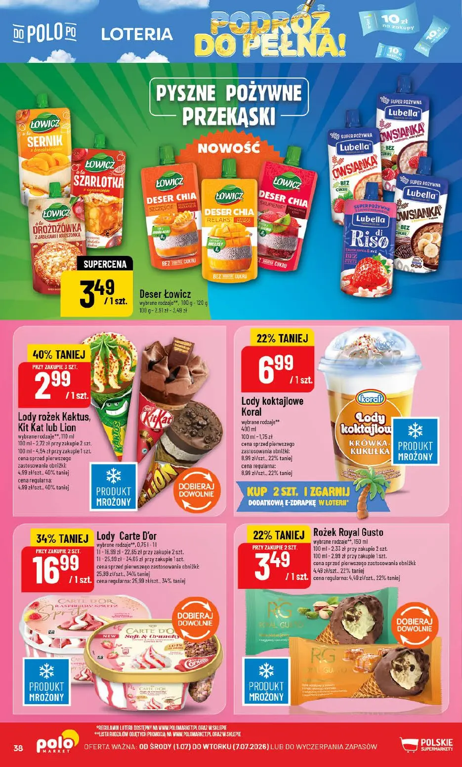 gazetka promocyjna POLOmarket Do POLO po... podróż do pełna! - Strona 38