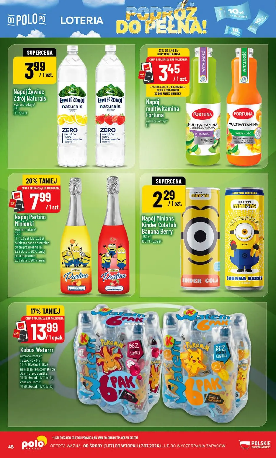 gazetka promocyjna POLOmarket Do POLO po... podróż do pełna! - Strona 48