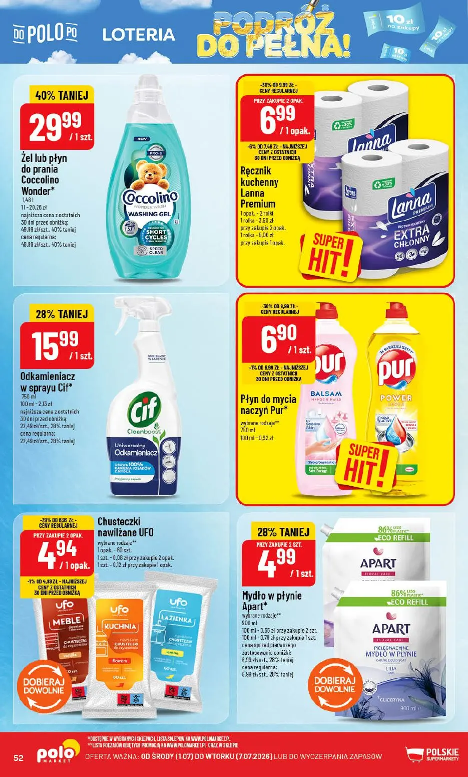 gazetka promocyjna POLOmarket Do POLO po... podróż do pełna! - Strona 52
