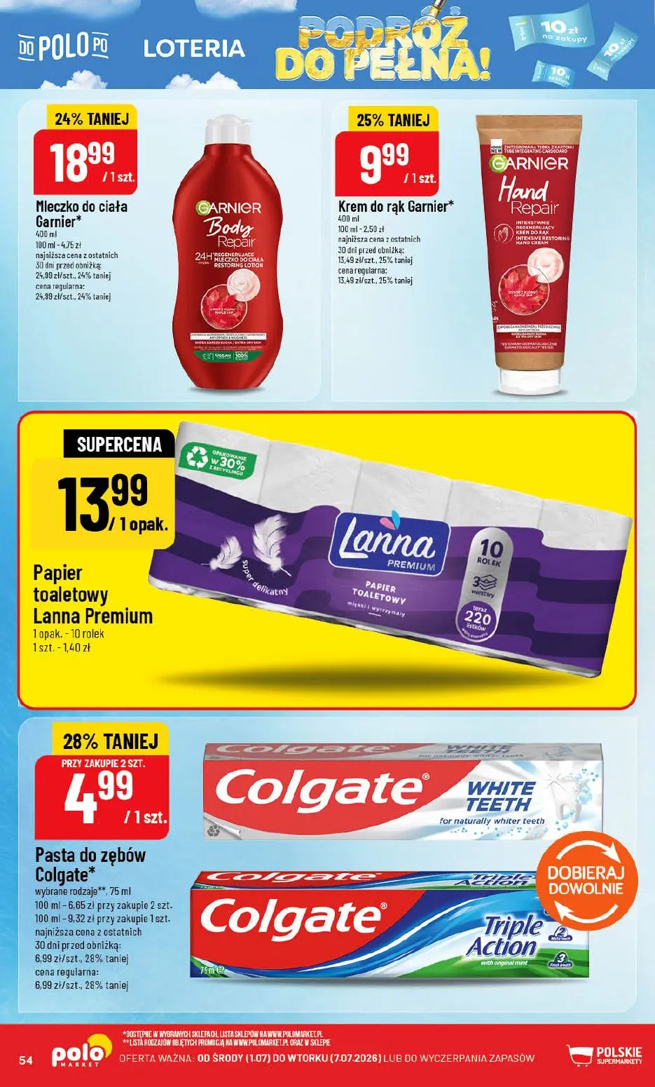 gazetka promocyjna POLOmarket Do POLO po... podróż do pełna! - Strona 54