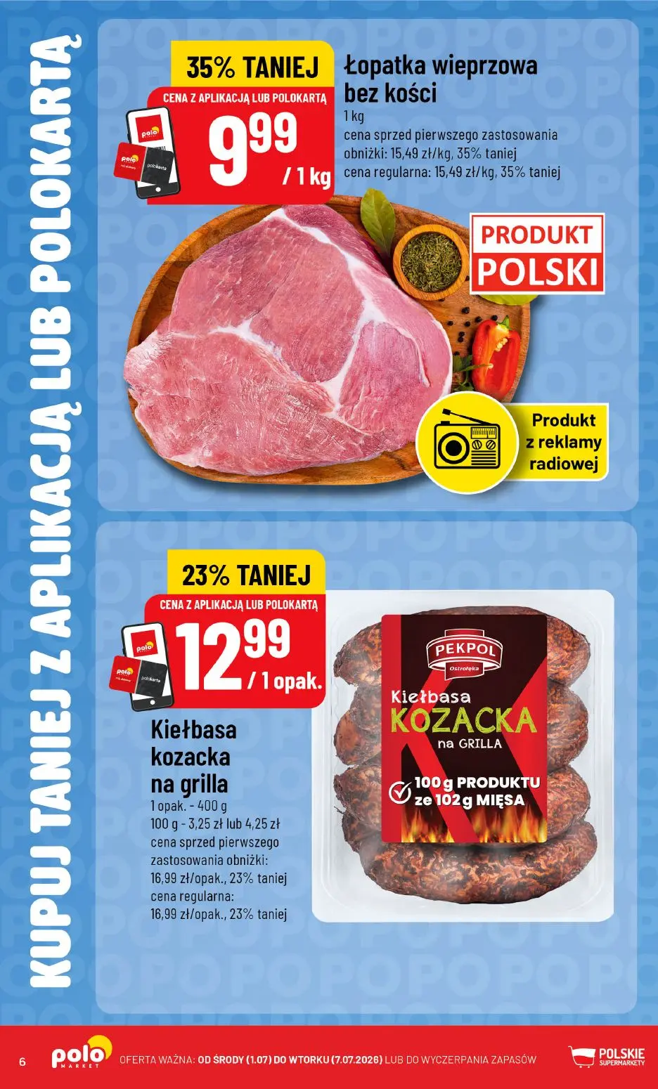 gazetka promocyjna POLOmarket Kupuj taniej z aplikacją! - Strona 6