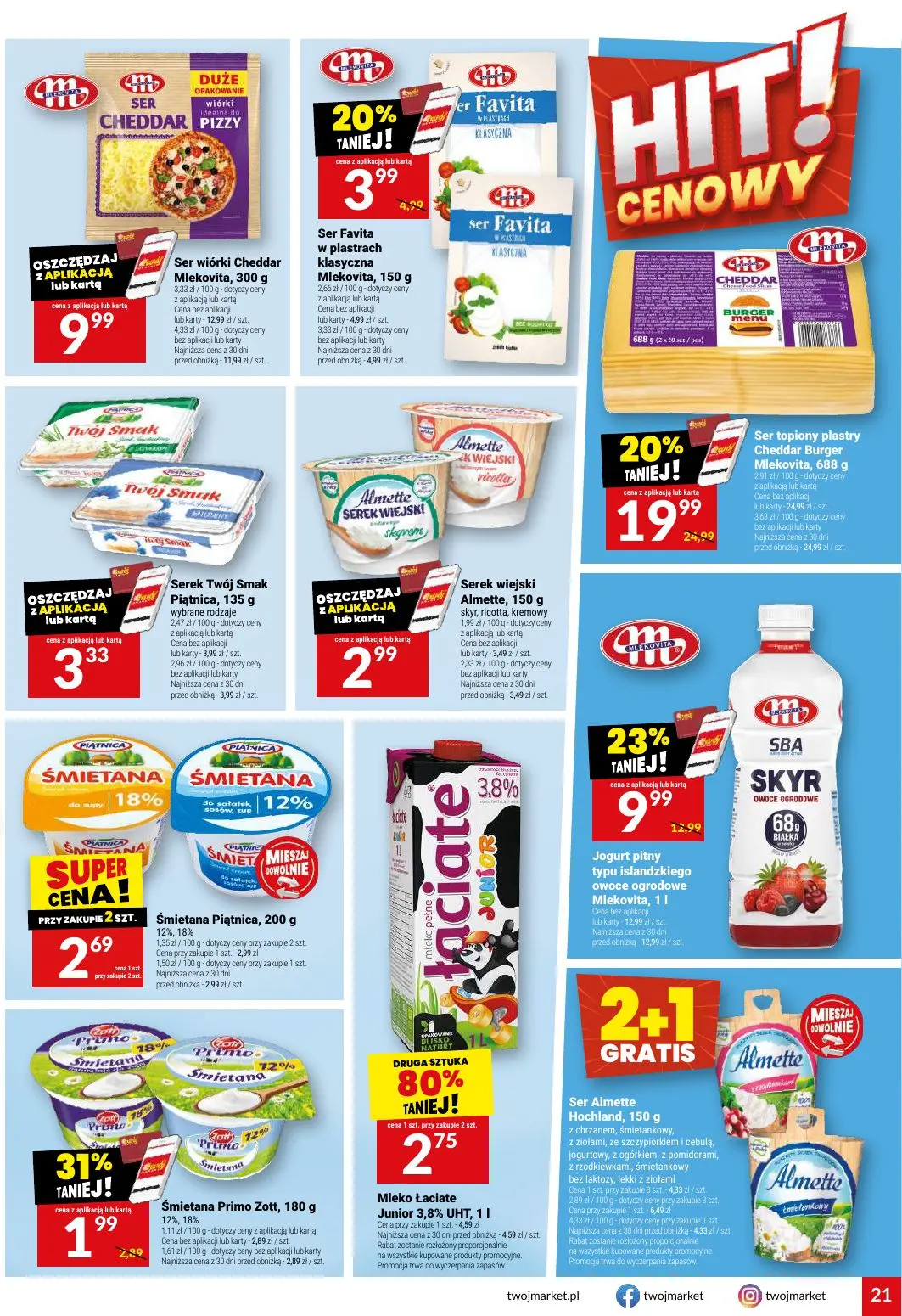 gazetka promocyjna Twój Market  - Strona 21