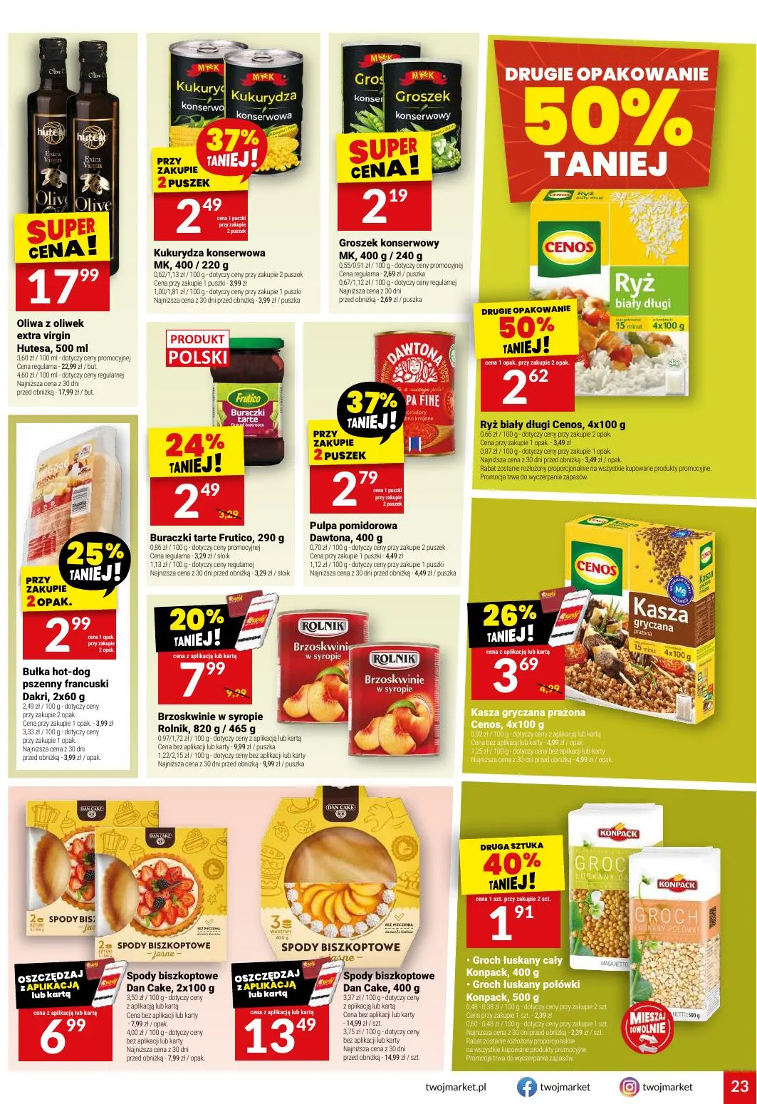 gazetka promocyjna Twój Market  - Strona 23