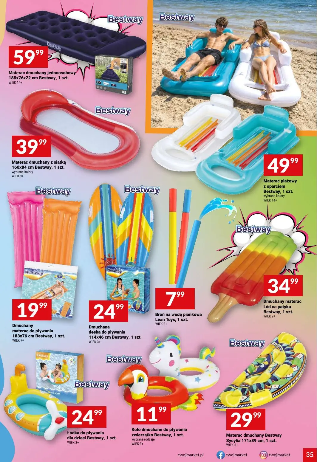 gazetka promocyjna Twój Market  - Strona 35