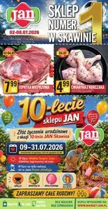 Gazetka promocyjna Jan, ważna od 2026-07-02 do 2026-07-07.