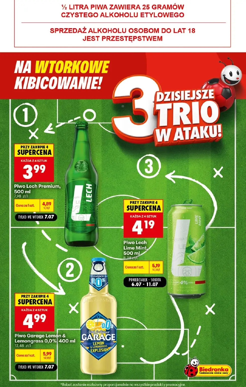gazetka promocyjna Biedronka Wtorkowe kibicowanie - Strona 4