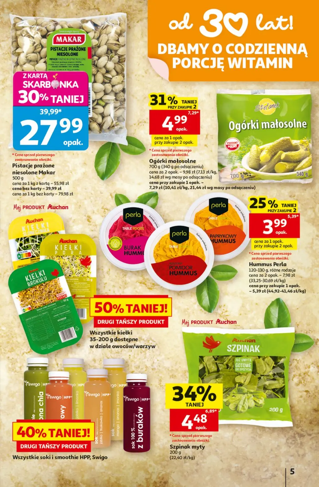 gazetka promocyjna Auchan Oszczędni zawsze wypatrzą okazje - Strona 5