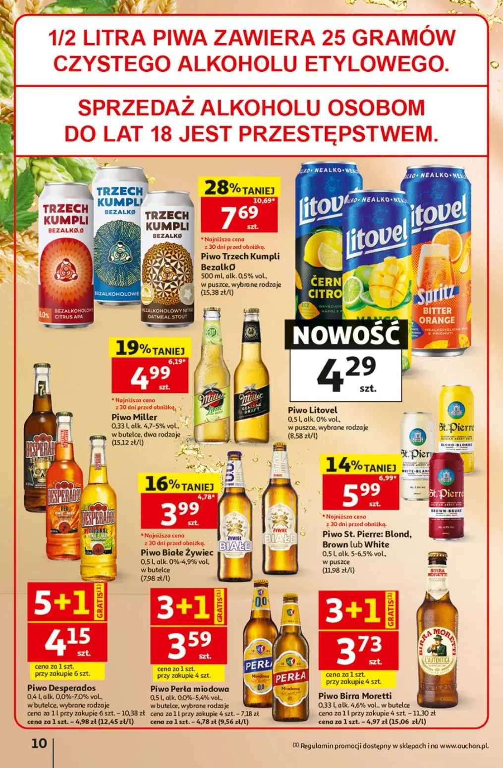 gazetka promocyjna Auchan Oszczędni zawsze wypatrzą okazje - Strona 10
