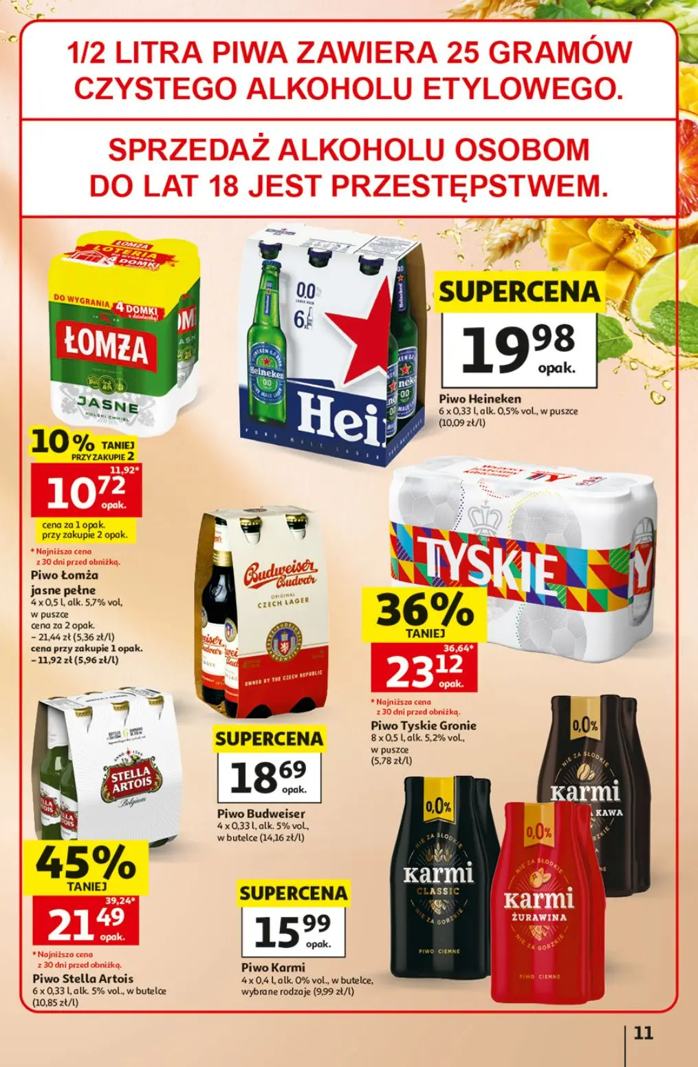 gazetka promocyjna Auchan Oszczędni zawsze wypatrzą okazje - Strona 11