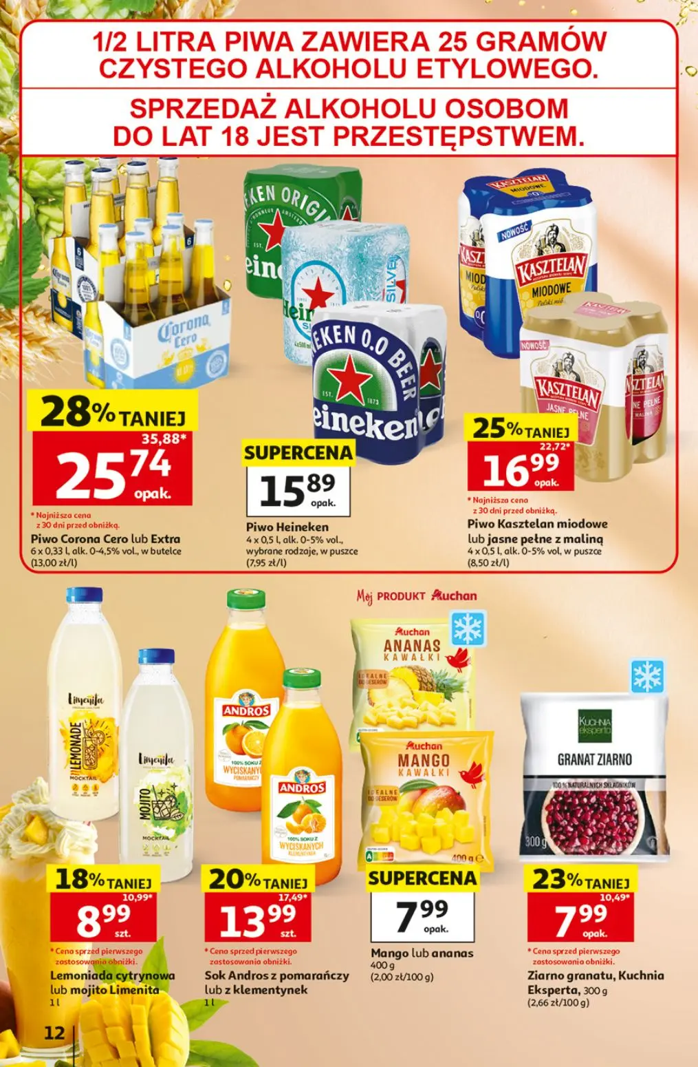 gazetka promocyjna Auchan Oszczędni zawsze wypatrzą okazje - Strona 12