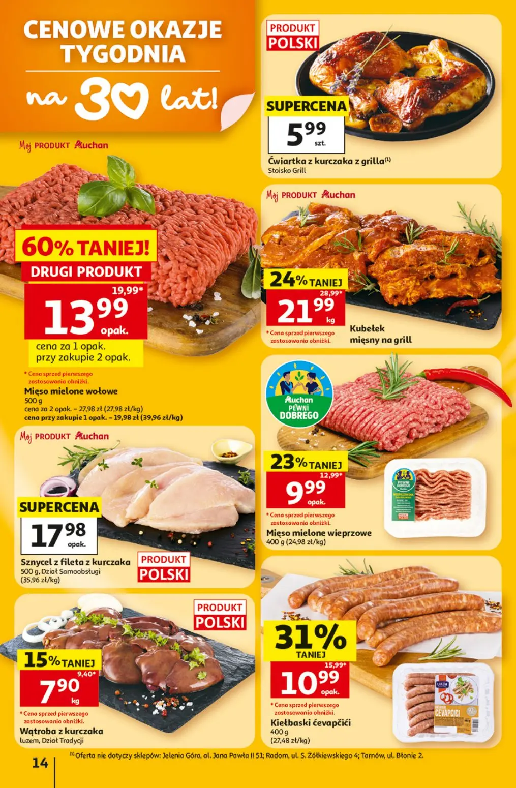 gazetka promocyjna Auchan Oszczędni zawsze wypatrzą okazje - Strona 14
