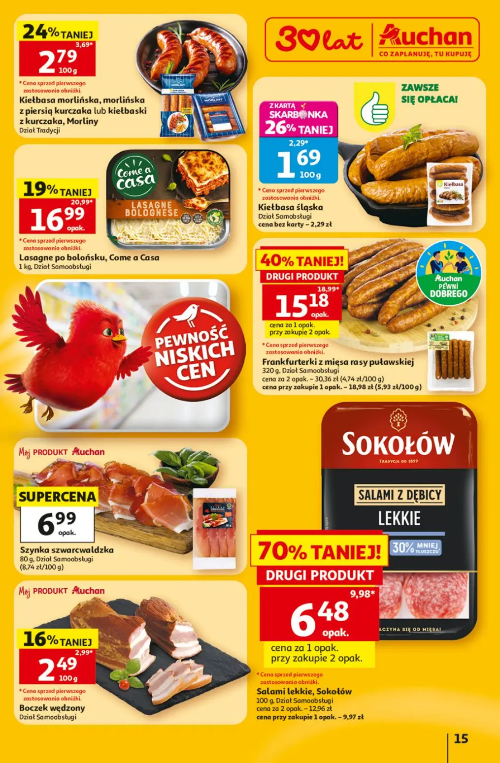 gazetka promocyjna Auchan Oszczędni zawsze wypatrzą okazje - Strona 15