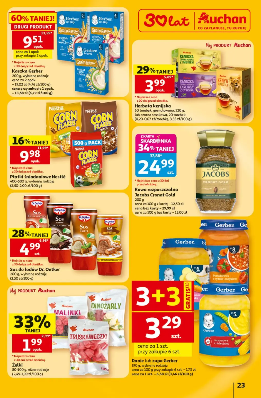 gazetka promocyjna Auchan Oszczędni zawsze wypatrzą okazje - Strona 23