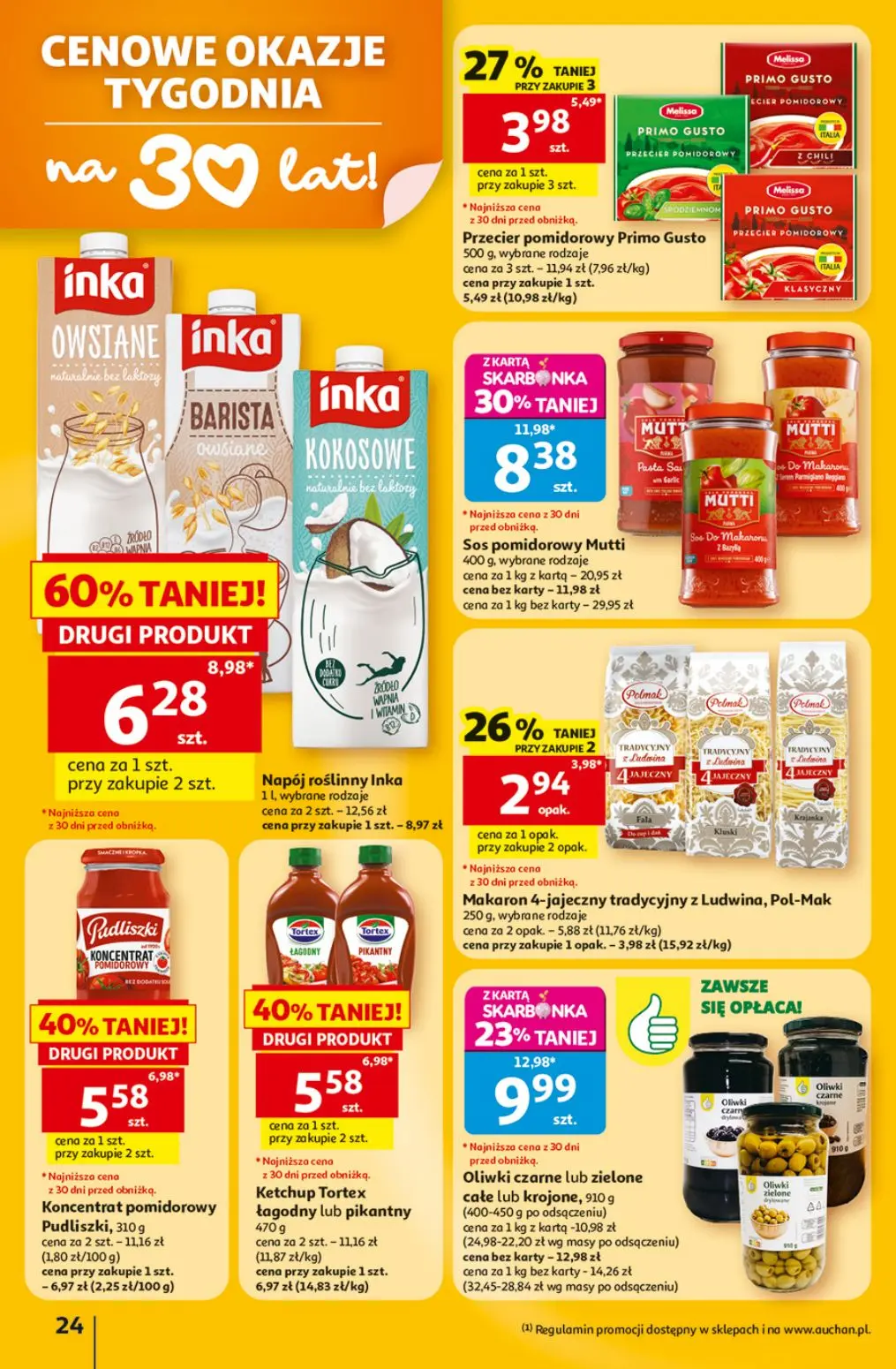 gazetka promocyjna Auchan Oszczędni zawsze wypatrzą okazje - Strona 24