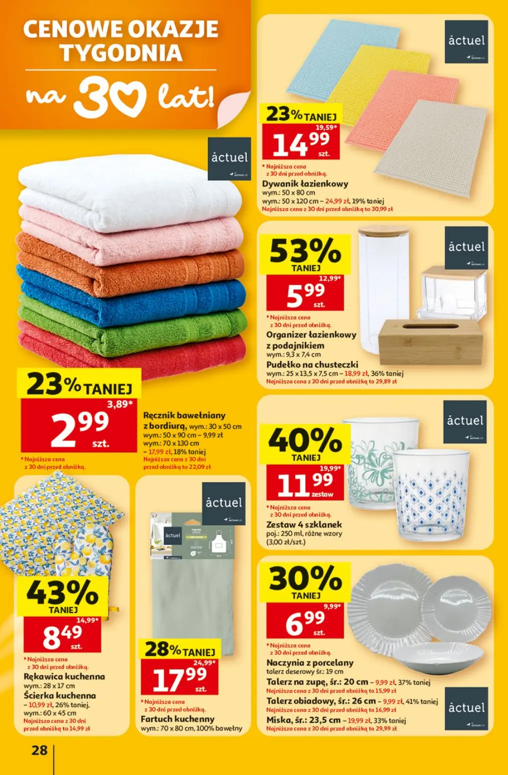 gazetka promocyjna Auchan Oszczędni zawsze wypatrzą okazje - Strona 28