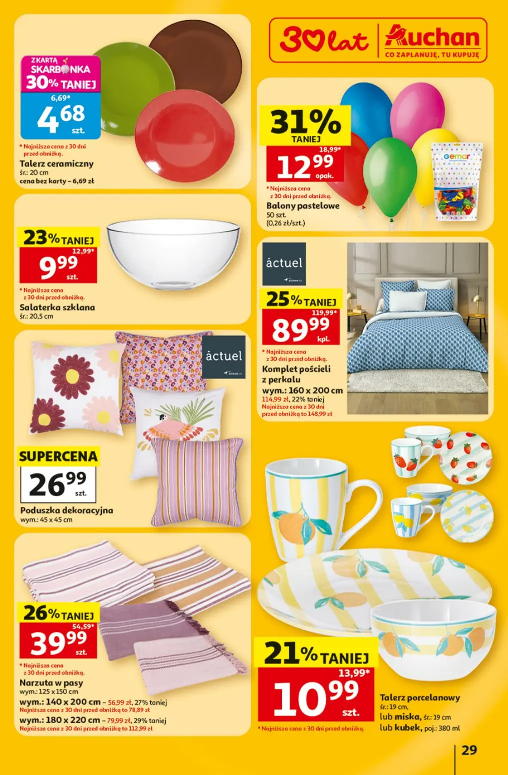 gazetka promocyjna Auchan Oszczędni zawsze wypatrzą okazje - Strona 29